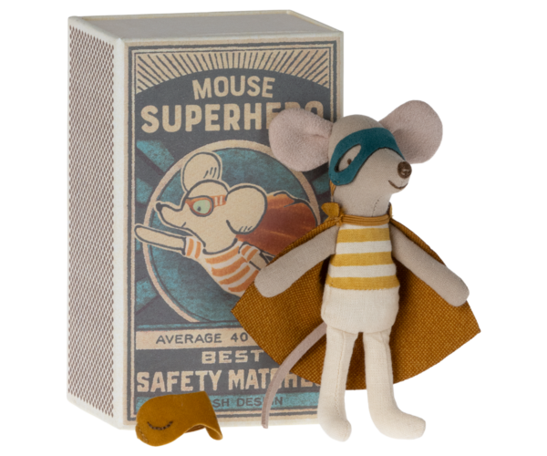 Maileg Super Hero Mouse, little brother