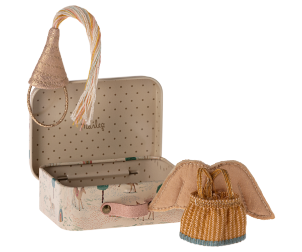 Maileg Fairy clothes in suitcase