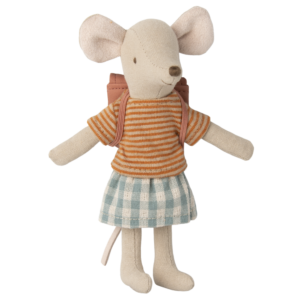 Maileg Tricycle Mouse, big sister with bag