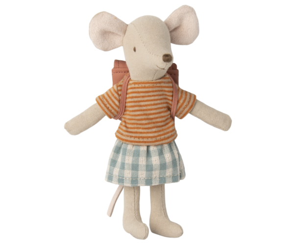 Maileg Tricycle Mouse, big sister with bag