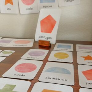 STAP- Shapes Flash cards