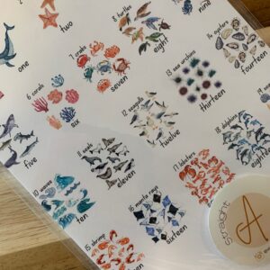 STAP - Ocean Number Cards