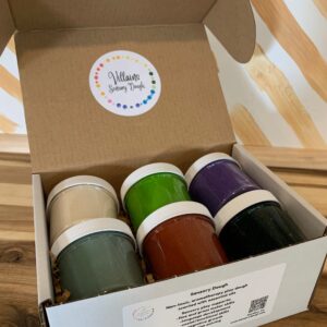 Sensory dough By Kelsie - Villains 6-1oz Dough Set