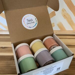 Sensory Dough By Kelsie -pastels 6-1oz Set