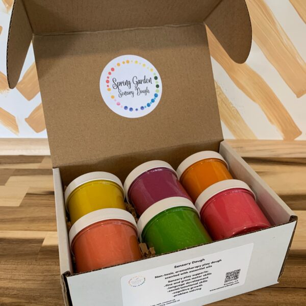 Sensory Dough By Kelsie - Spring Garden 6-1oz Set