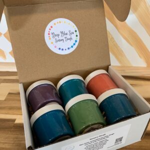 Sensory Dough By Kelsie -deep Blue Sea 6-1oz Set