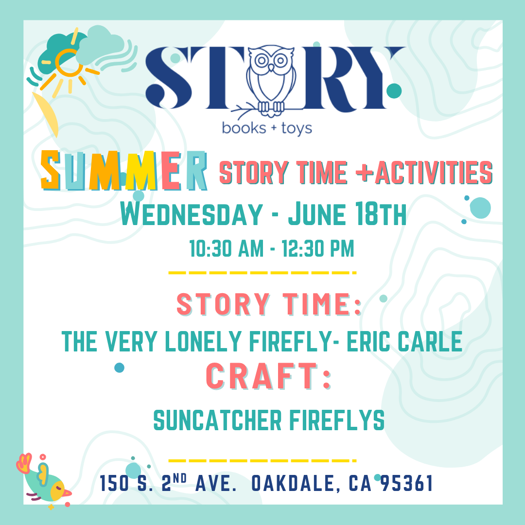 June 18th Storytime and crafts